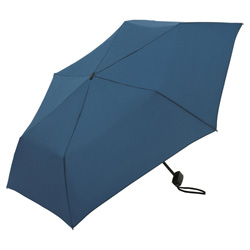 SlimLite� Flat Mini Taschenschirm, marine - Werbeartikel