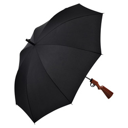 Automatik Stockschirm, schwarz - Werbeartikel
