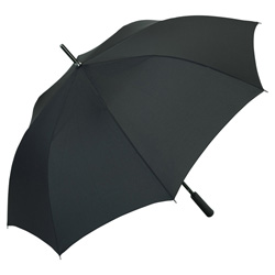 Rainmatic� XL Black Automatik Alu G�steschirm, schwarz - Werbeartikel