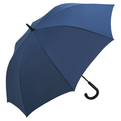 Windfighter� AC Automatik Fiberglas G�steschirm, marine - Werbeartikel