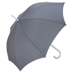 Lightmatic� Alu Stockschirm, grau - Werbeartikel