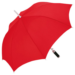 Windmatic� Alu Stockschirm, rot - Werbeartikel