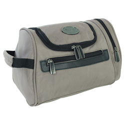 Travelmate� Business Kulturtasche, taupe - Werbeartikel