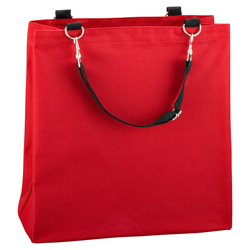 Travelmate� Beach-Shopper, rot - Werbeartikel