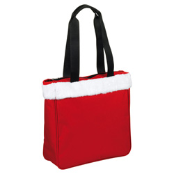 Travelmate� Shopper Christmas, rot - Werbeartikel